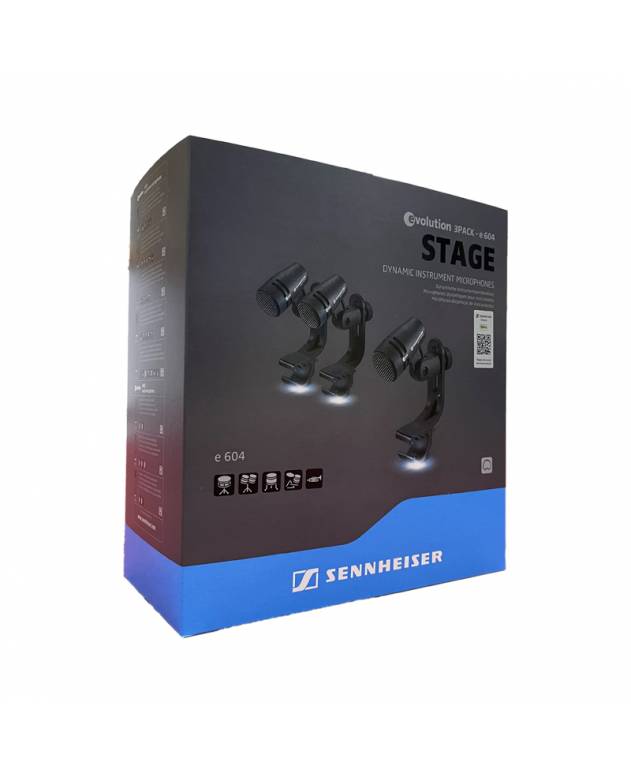 Sennheiser 3-Pack E604 Dynamic Instrument Microphone - Wailian